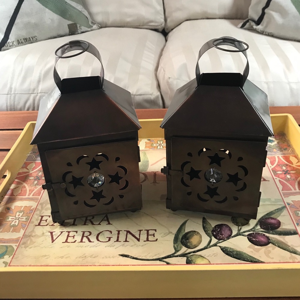 💐💐 A Pair (2) Copper Lanters💐💐